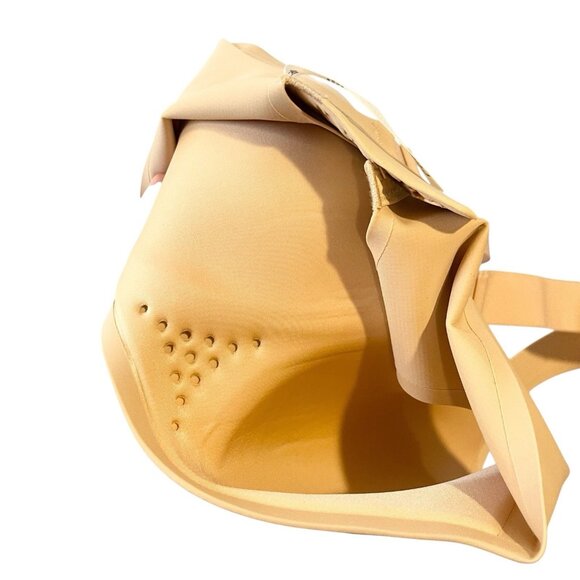 Knix Catalyst High Impact Womens Sports Bra Size S+ Sand Full Coverage Beige - Picture 5 of 6